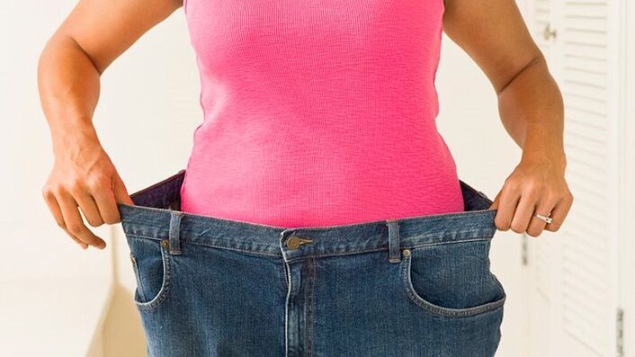 Резултатът от отслабването на кефирна диета за една седмица е 10 кг загубени килограми